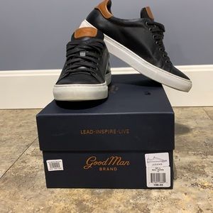 Goodman brand legend black/vachetta shoes